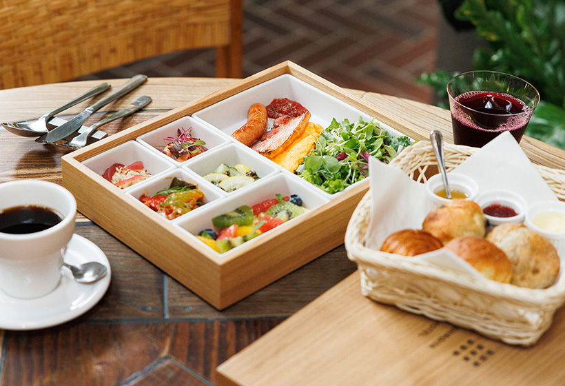 群馬の朝食