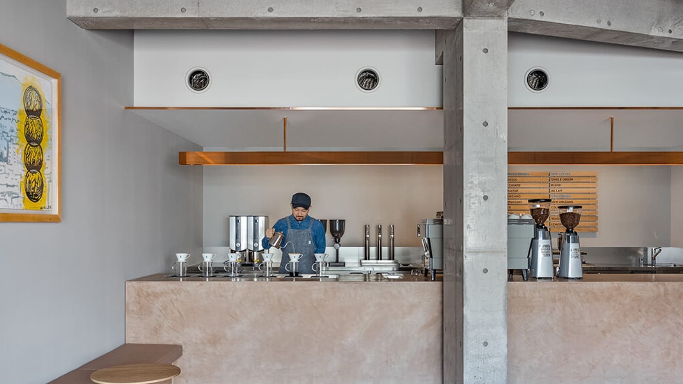 Blue Bottle Coffee Shiroiya Cafe