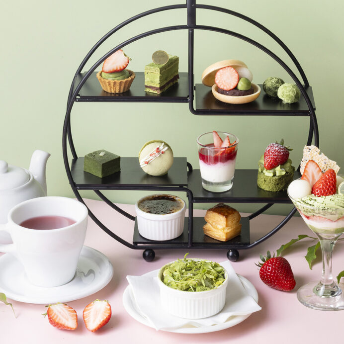 2026.4.1(水) 〜5.31(日)　苺と抹茶のアフタヌーンティー